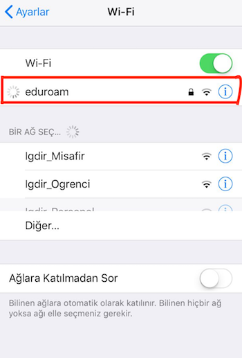 iOS Ayarlar7